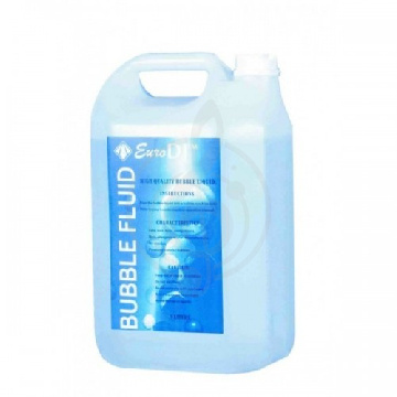 Жидкость для генератора мыльных пузырей EURO DJ Bubble Fluid STANDARD Жидкость для мыльных пузырей - фото 1