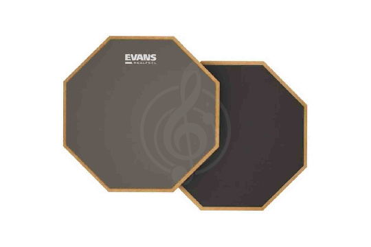 EVANS RF12D двусторонний пэд (резина) 12" - фото 1 Пэд тренировочный EVANS RF12D двусторонний пэд (резина) 12" - фото 1