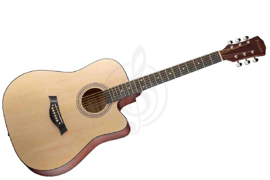 Акустическая гитара Fante FT-221-N Акустическая гитара, с вырезом 41", цвет натуральный - фото 1