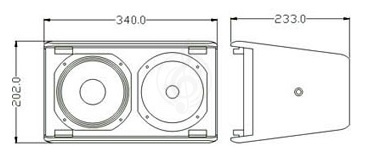 Пассивная акустическая система FDB MINI106 Акустическая система пассивная, 80вт  - фото 4