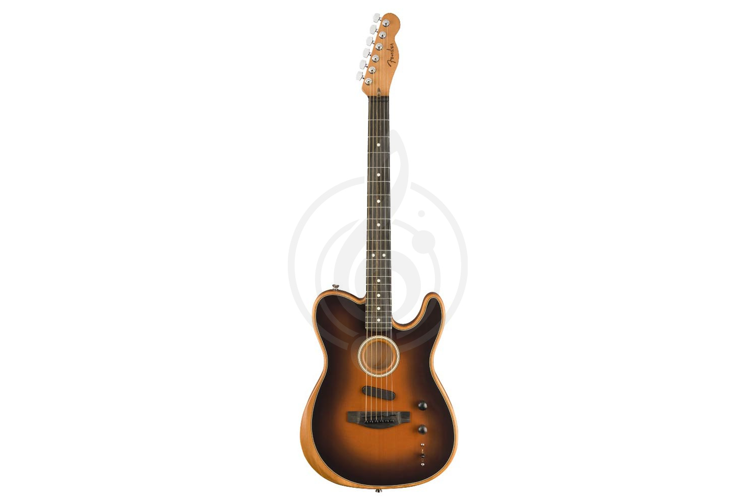 Электроакустическая гитара FENDER ACOUSTASONIC TELE SB W/ BAG E - Электроакустическая гитара - фото 1