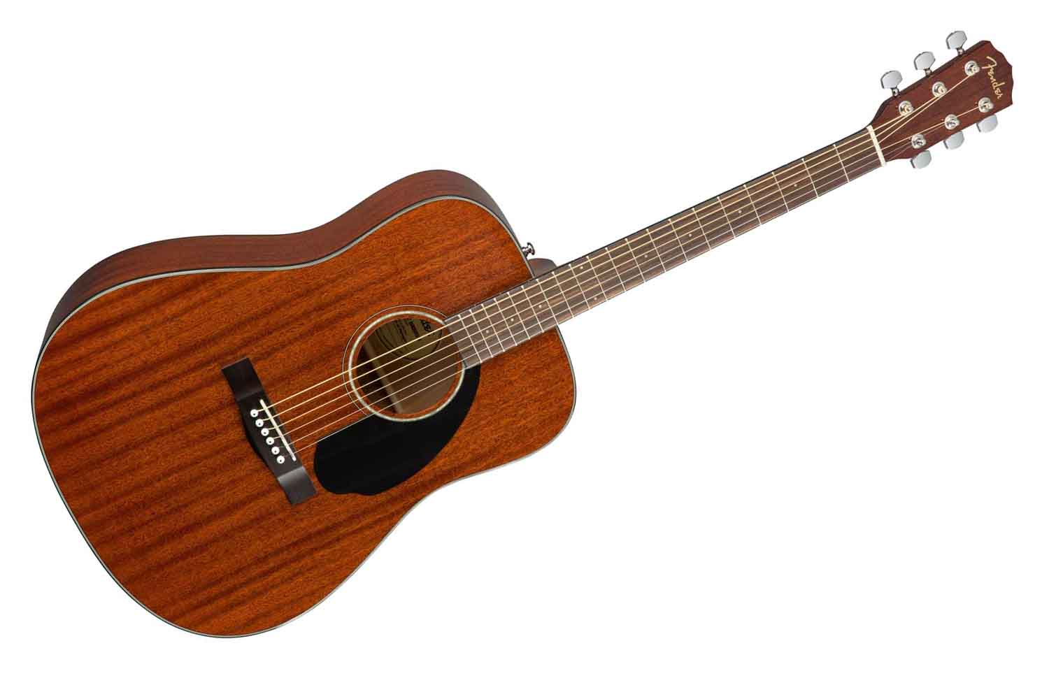 Акустическая гитара FENDER CD-60S ALL MAH - акустическая гитара, красное дерево, массив, цвет натуральный - фото 1