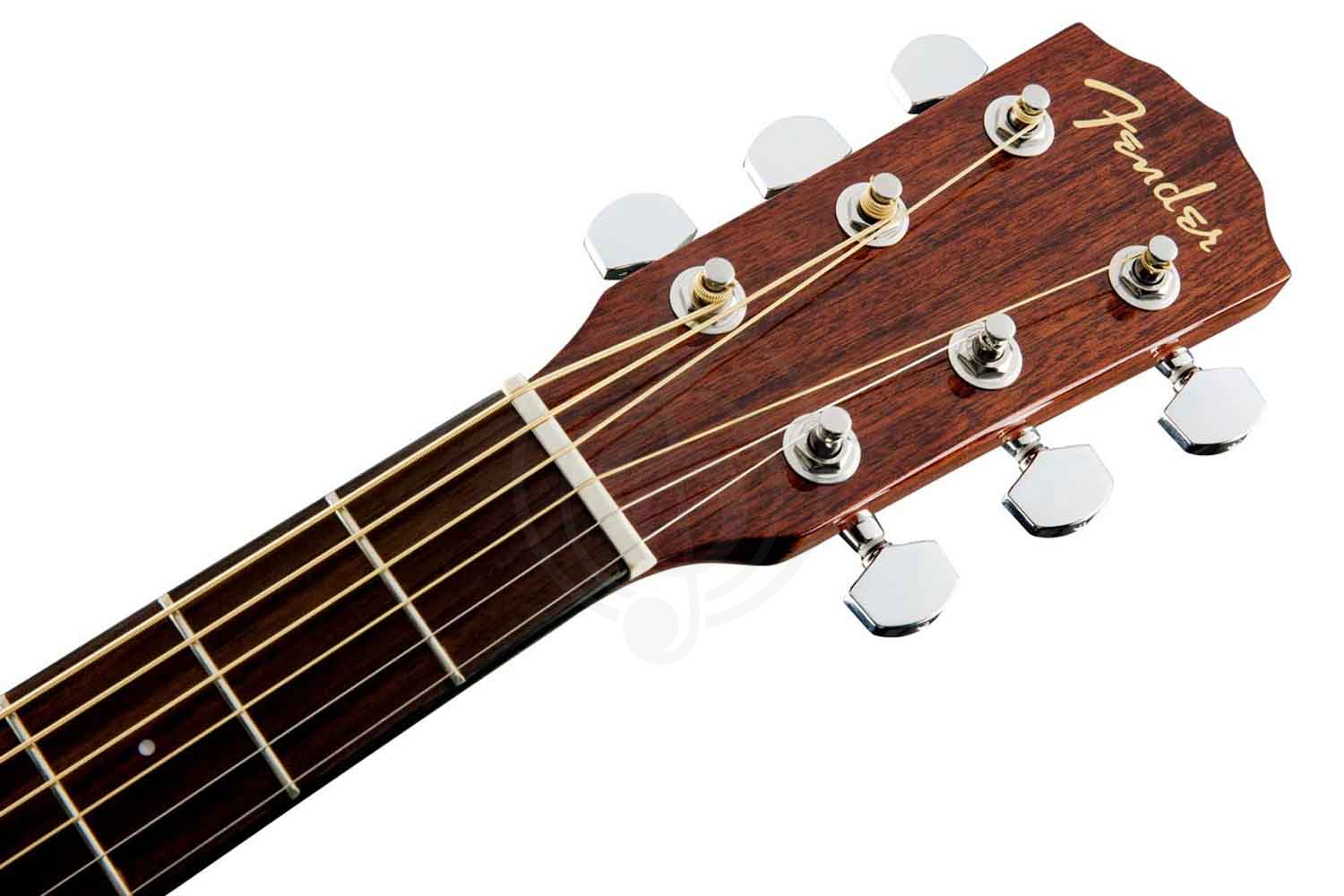 Акустическая гитара FENDER CD-60S ALL MAH - акустическая гитара, красное дерево, массив, цвет натуральный - фото 4