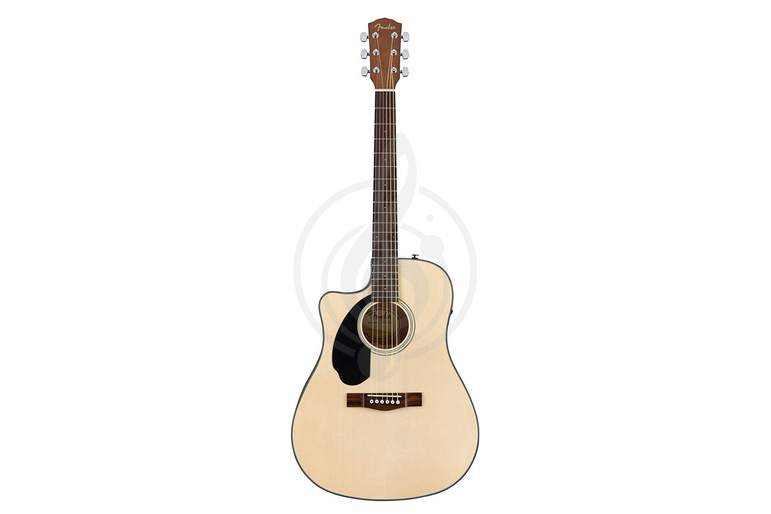 Электроакустическая гитара FENDER CD-60SCE Left-Hand Natural - Электроакустическая гитара левосторонняя - фото 1