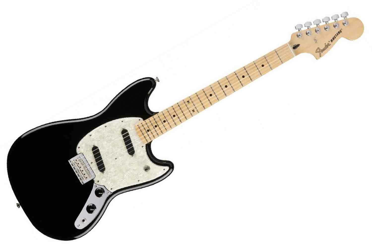 Электрогитара Mustang FENDER FENDER MUSTANG MN Black - Электрогитара - фото 1