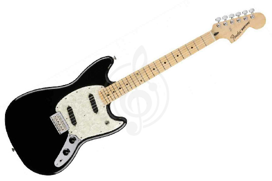 Электрогитара Mustang FENDER FENDER MUSTANG MN Black - Электрогитара - фото 1