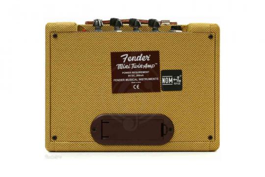FENDER MINI '57 TWIN-AMP миниатюрный комбоусилитель, 1 Вт, 2x2' - фото 5 Комбоусилитель для электрогитары FENDER MINI '57 TWIN-AMP миниатюрный комбоусилитель, 1 Вт, 2x2' - фото 5
