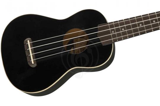 FENDER UKULELE VENICE BLACK - Укулеле сопрано - фото 2 Укулеле сопрано FENDER UKULELE VENICE BLACK - Укулеле сопрано - фото 2
