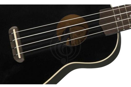 FENDER UKULELE VENICE BLACK - Укулеле сопрано - фото 3 Укулеле сопрано FENDER UKULELE VENICE BLACK - Укулеле сопрано - фото 3