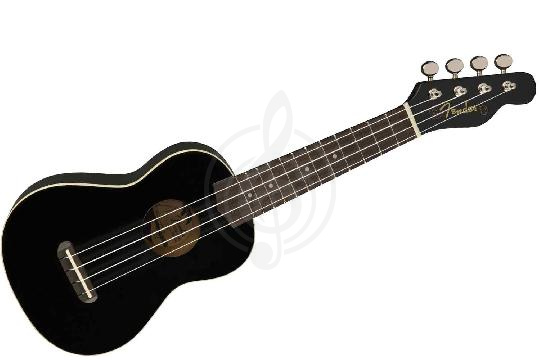 FENDER UKULELE VENICE BLACK - Укулеле сопрано - фото 1 Укулеле сопрано FENDER UKULELE VENICE BLACK - Укулеле сопрано - фото 1