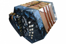 FIRSTON 20key Bandoneon Blue - Концертина - фото 1 Концертина FIRSTON 20key Bandoneon Blue - Концертина - фото 1