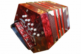 FIRSTON 20key Bandoneon Red - Концертина - фото 1 Концертина FIRSTON 20key Bandoneon Red - Концертина - фото 1