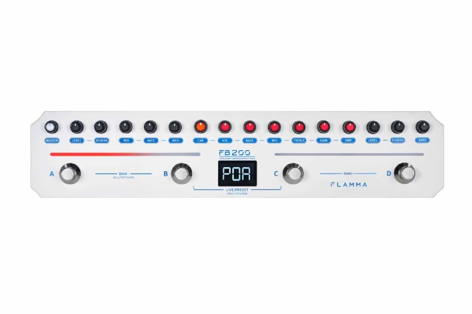 Процессор для бас-гитары Flamma FB200 - Процессор эффектов для бас-гитары - фото 1