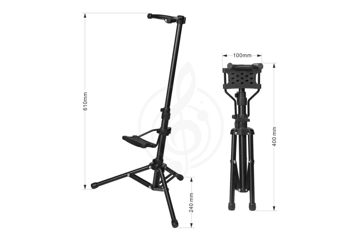 Стойка для саксофона Flanger FL-13E - Стойка для электронного духового инструмента - фото 2