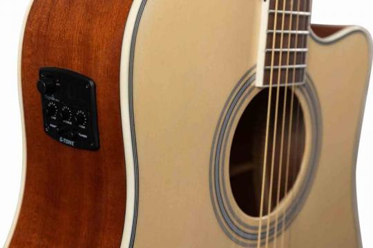 Электроакустическая гитара FLIGHT AD-200 CEQ NA - Электроакустическая гитара - фото 6