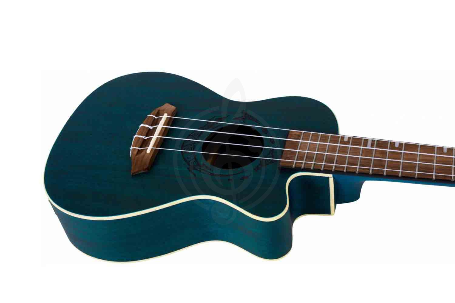 Укулеле концерт FLIGHT DUC380 CEQ TOPAZ - Укулеле со звукоснимателем - фото 9