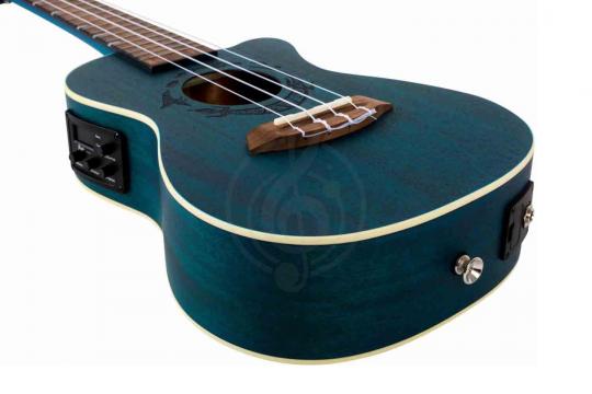 Укулеле концерт FLIGHT DUC380 CEQ TOPAZ - Укулеле со звукоснимателем - фото 6