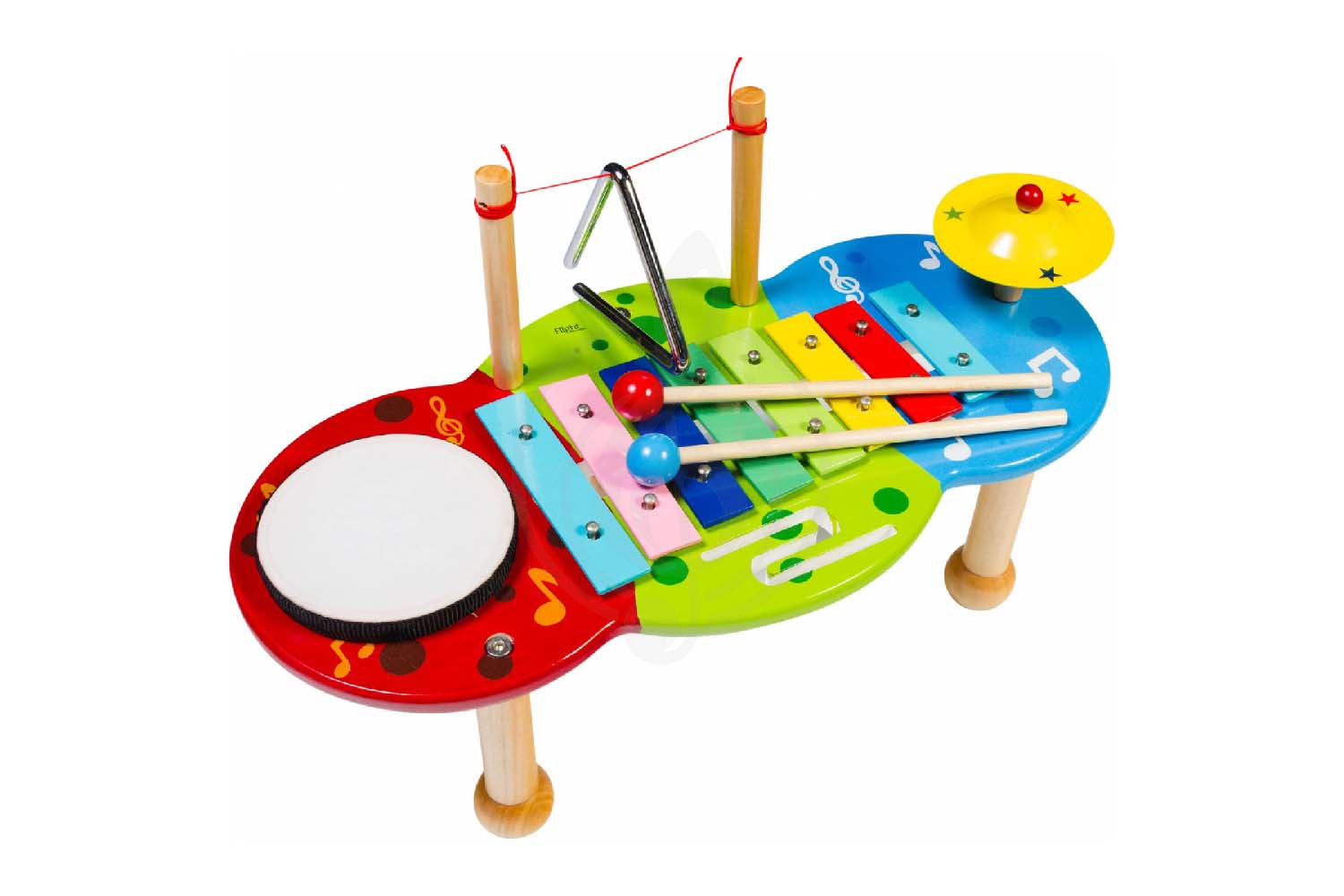 Набор шумовых инструментов FLIGHT FPST 4 - Перкуссионный набор - фото 2