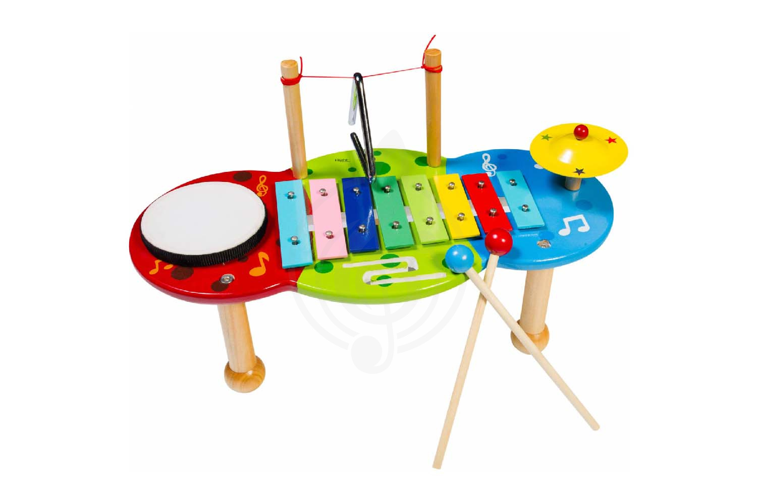 Набор шумовых инструментов FLIGHT FPST 4 - Перкуссионный набор - фото 3