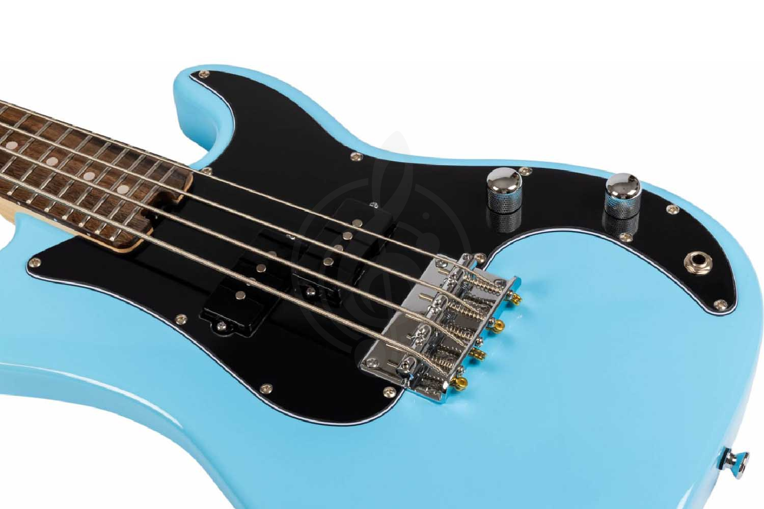 Бас-гитара FLIGHT Mini Bass Lite BL - Электроукулеле бас - фото 3