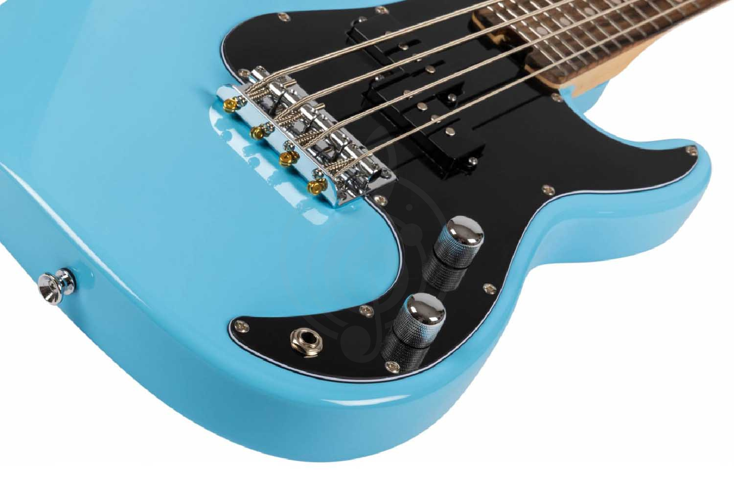 Бас-гитара FLIGHT Mini Bass Lite BL - Электроукулеле бас - фото 4