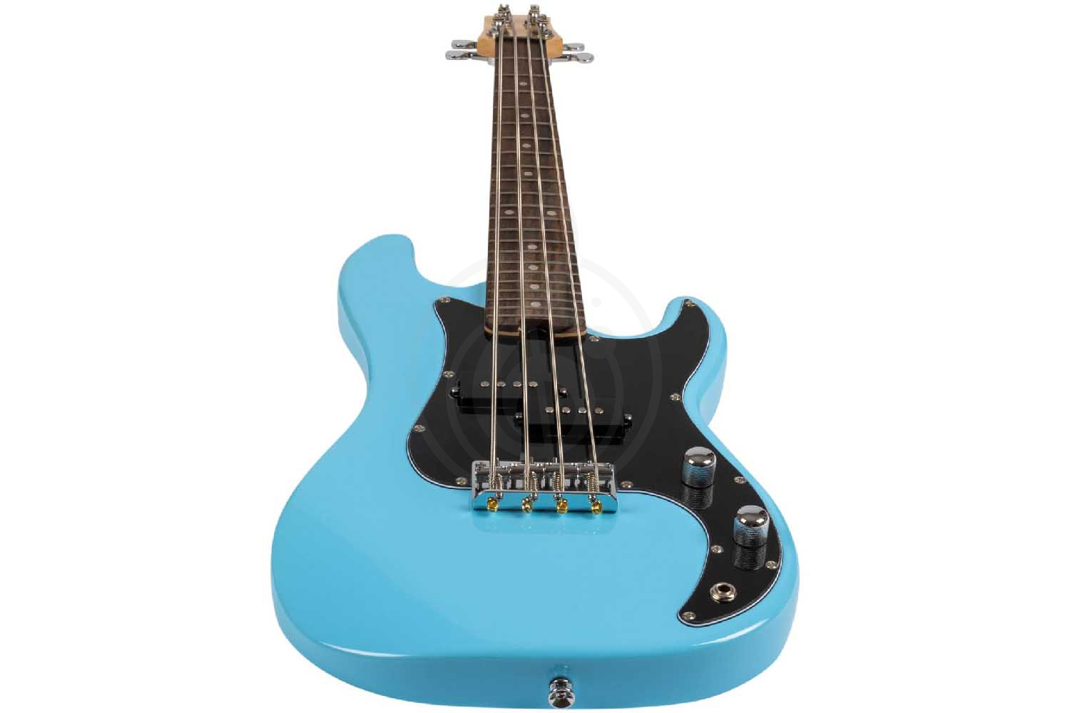 Бас-гитара FLIGHT Mini Bass Lite BL - Электроукулеле бас - фото 5