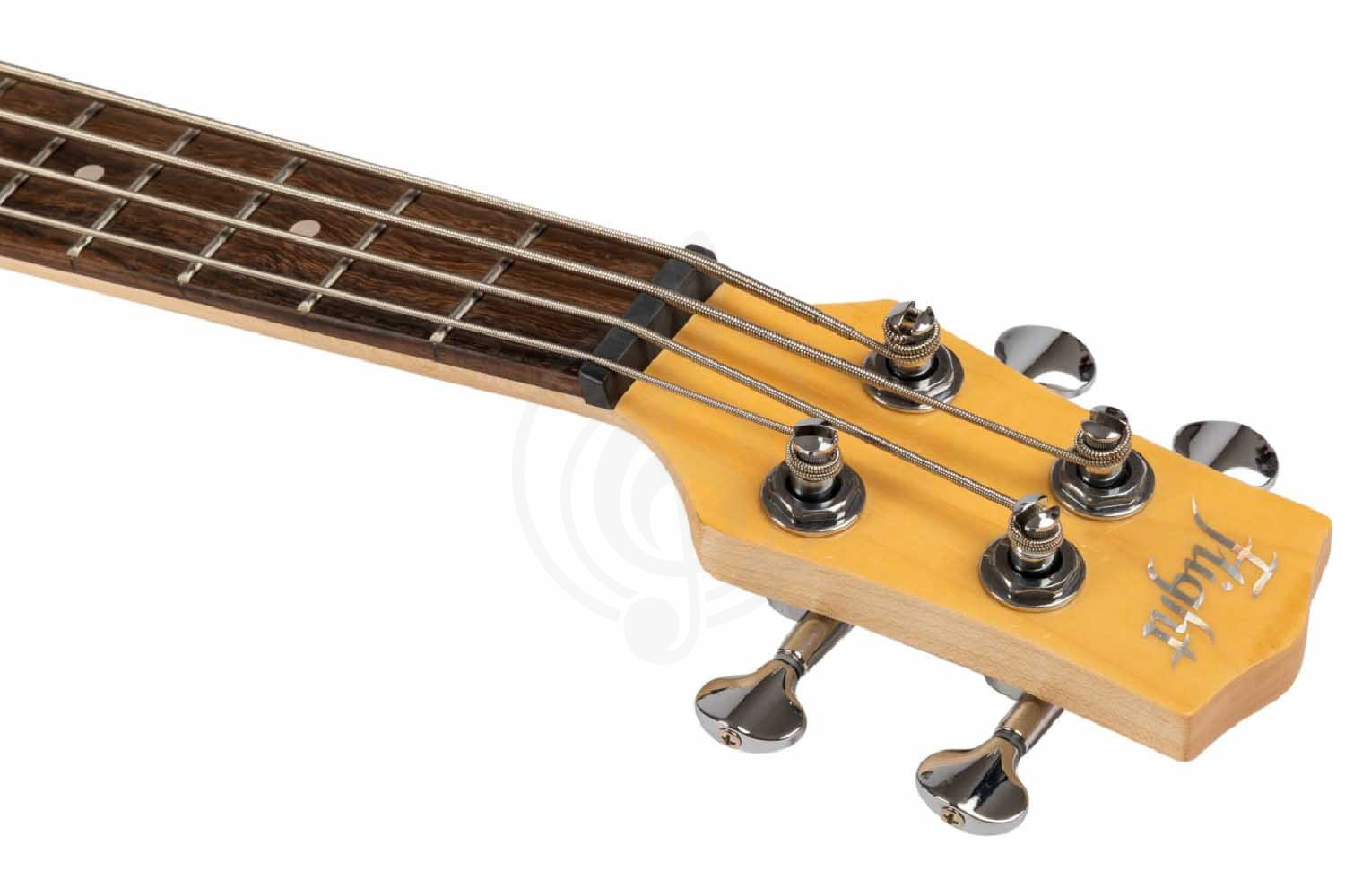 Бас-гитара FLIGHT Mini Bass Lite BL - Электроукулеле бас - фото 7