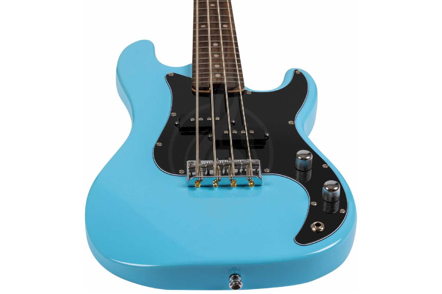 Бас-гитара FLIGHT Mini Bass Lite BL - Электроукулеле бас - фото 8