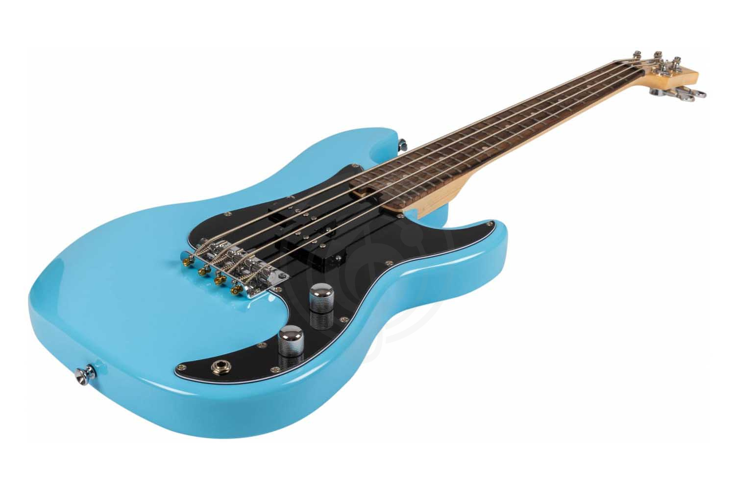 Бас-гитара FLIGHT Mini Bass Lite BL - Электроукулеле бас - фото 11