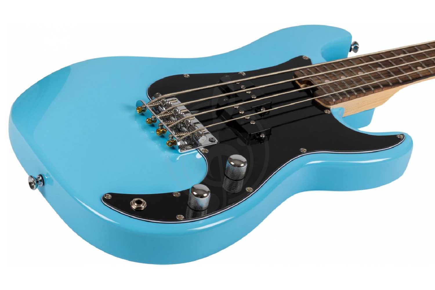 Бас-гитара FLIGHT Mini Bass Lite BL - Электроукулеле бас - фото 12