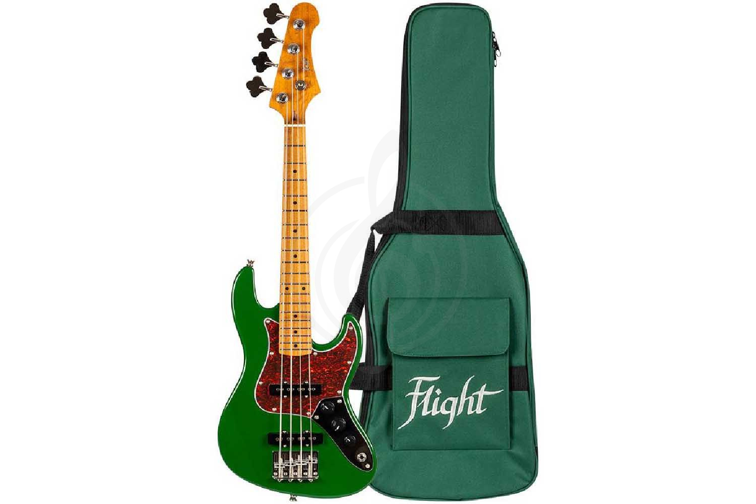 Бас-гитара FLIGHT Mini JB BRG - Электроукулеле бас - фото 6