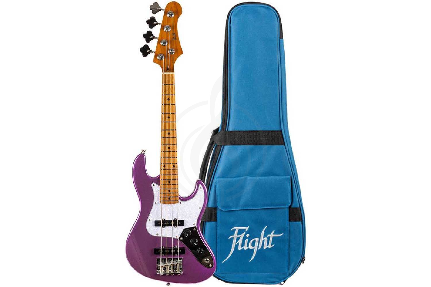 Бас-гитара FLIGHT Mini JB PP - Электроукулеле бас - фото 2