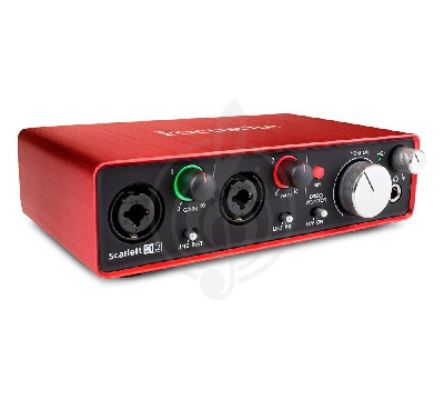  Focusrite Scarlett 2i2 (2nd GEN) - USB аудиоинтерфейс - фото 1