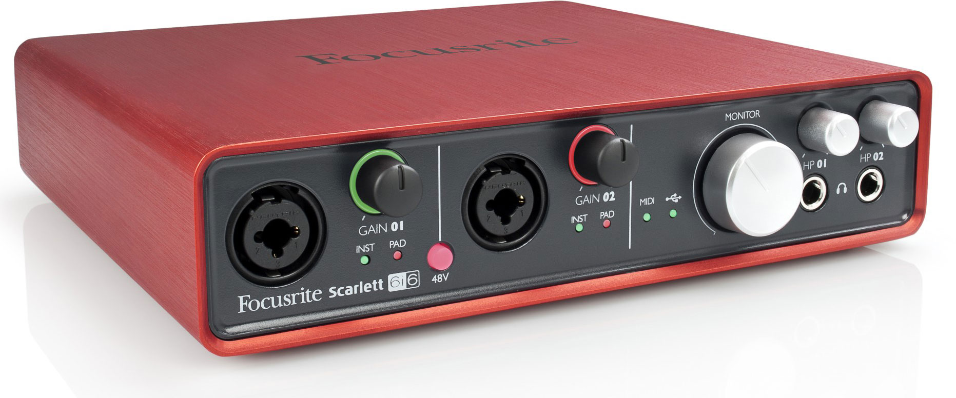  Focusrite Scarlett 6i6 - USB 24/96 - фото 1