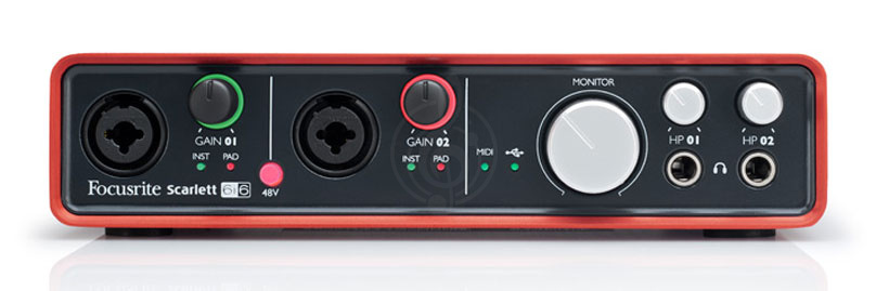  Focusrite Scarlett 6i6 - USB 24/96 - фото 3