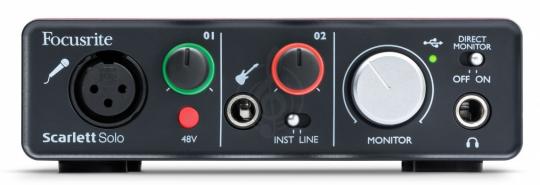  FOCUSRITE Scarlett Solo (2nd GEN) - USB аудиоинтерфейс - фото 2