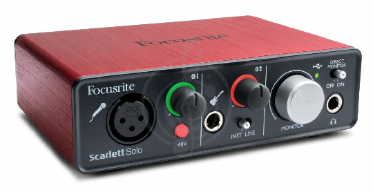  FOCUSRITE Scarlett Solo (2nd GEN) - USB аудиоинтерфейс - фото 1
