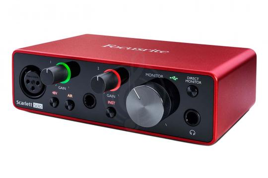 Focusrite Scarlett Solo Studio (3rd GEN) - Студийный комплект - фото 2 Комплект для звукозаписи Focusrite Scarlett Solo Studio (3rd GEN) - Студийный комплект - фото 2