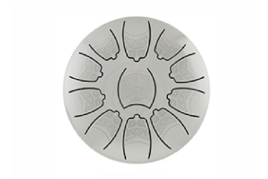 Глюкофон Foix FTD-611D-WH - Глюкофон, 15см, Ре мажор, белый - фото 1