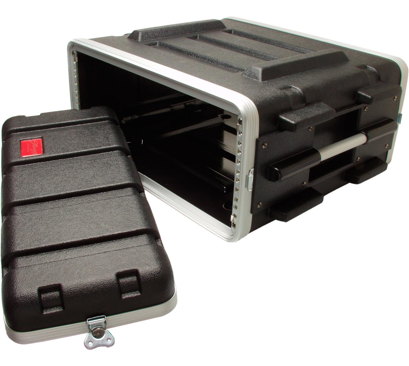  GATOR GR-4L - рэковый кейс на 4U, стальные рельсы, глубина 19", вес 5.89кг,пластик - фото 1