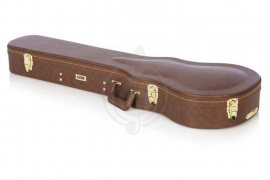 Кейс для электрогитары GATOR GW-LP-BROWN - Кейс для электрогитары - фото 1