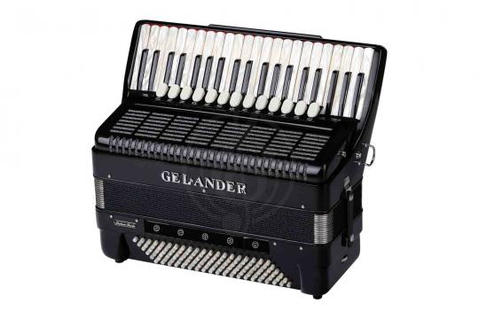 Аккордеон 4/4 Gelander GH2012HA-BLACK - Аккордеон 41/120/13+6+1, черный - фото 5