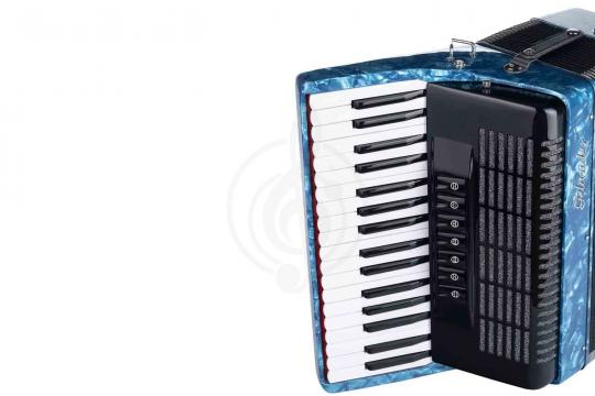 Аккордеон 7/8 Gelander GH2017-34-BLUE - Аккордеон 34/96/7+2 - фото 5