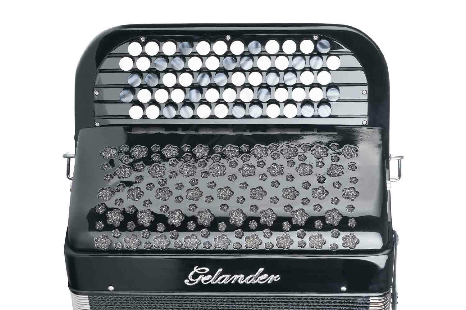  Gelander GH5060H - Кнопочный аккордеон 62/60, черный - фото 3