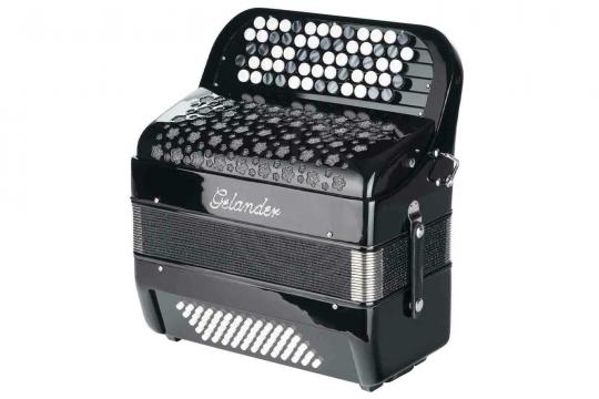 Gelander GH5060H - Кнопочный аккордеон 62/60, черный - фото 2 Gelander GH5060H - Кнопочный аккордеон 62/60, черный - фото 2