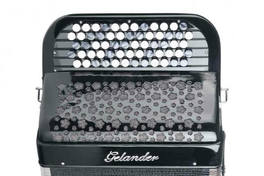 Gelander GH5060H - Кнопочный аккордеон 62/60, черный - фото 3 Gelander GH5060H - Кнопочный аккордеон 62/60, черный - фото 3