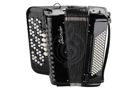  GH5096H-3 Кнопочный аккордеон 72/96, черный, Gelander - фото 1