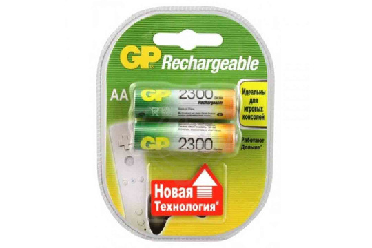 GP GP230AAHC-2DECRC2 - Аккумуляторный элемент питания АА - фото 1 GP GP230AAHC-2DECRC2 - Аккумуляторный элемент питания АА - фото 1