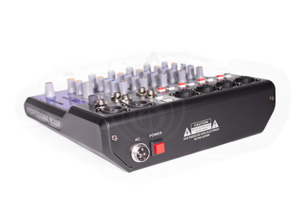 Аналоговый микшер GrandVox MC-06X USB Микшерный пульт аналоговый - фото 5