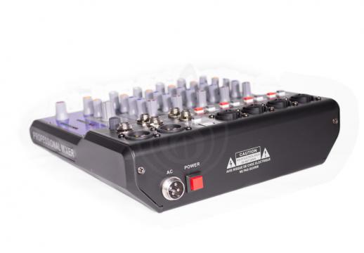 Аналоговый микшер GrandVox MC-06X USB Микшерный пульт аналоговый - фото 5